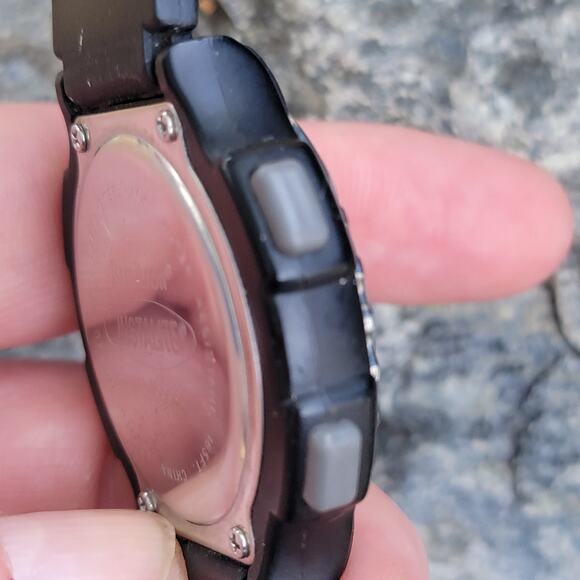 Vintage Watches Armitron Instalite Chronograph Sport Watch 165FT Black Retro - Picture 8 of 10